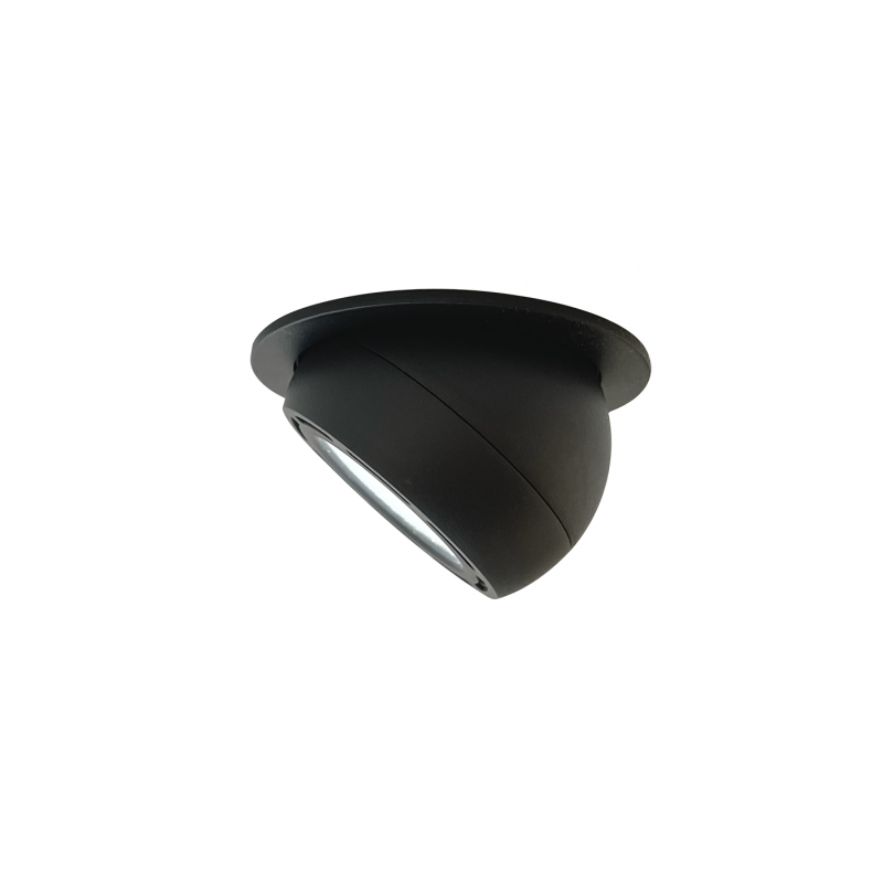 Spot LED Encastrable Pivotant et Orientable ASLED Fado 10W CTC 3000-5000K Noir