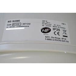 Chauffe-Eau Électrique 150L Vertical Mural Monophasé 871242 Chauffe-Eau Électrique 150L Vertical Mural Monophasé 871242