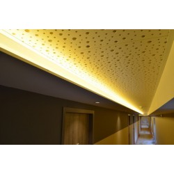 Ruban 25 m de 120 Leds  ASLED 10 W Blanc Sécable Non Étanche 3000K - 10WBC25M12V