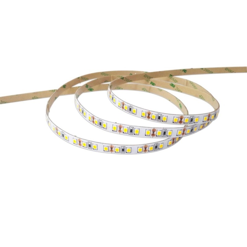 Ruban 25 m de 120 Leds  ASLED 10 W Blanc Sécable Non Étanche 3000K - 10WBC25M12V