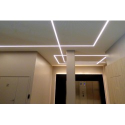 Ruban 19 m de Leds Sécables  ASLED 10 W Blanc Non Étanche 3000K - 10WBC19M12V