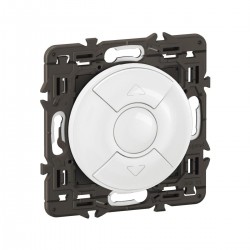 Interrupteur Bouton Poussoir pour Volets Roulants LEGRAND Céliane Commande Directe Blanc