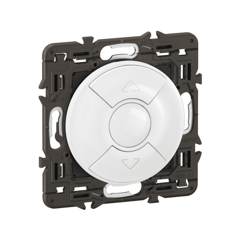 Interrupteur Bouton Poussoir pour Volets Roulants LEGRAND Céliane Commande Directe Blanc