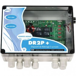 Coffret de Commande et Protection JETLY DR2P+ 6A Pour 2 Pompes de Relevage