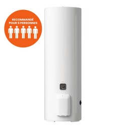 Chauffe-Eau Électrique 300L EQUATION Utilis Stéatite Vertical Stable