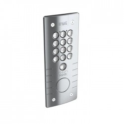 Clavier à Codes URMET Zamac 22 Codes Perçage T25 12 Boutons et Bouton Porte Gris - CE20ZG54