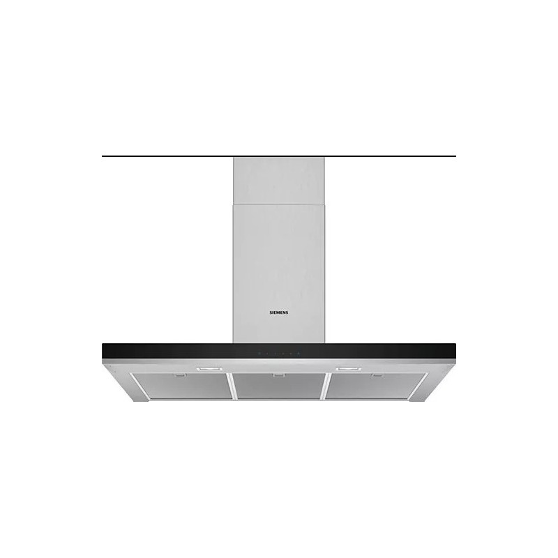 Hotte Murale Décorative Inox SIEMENS iQ300 90cm Évacuation et Recyclage