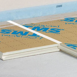 Lot de 8 Panneaux Isolants Polyuréthane SOPREMA TMS pour Sol Sous Chape 1200x1000mm Épaisseur 48mm R 2,20 m².K/W