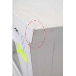 Coffre de Rangement PVC Pour 2 Bouteilles de Gaz Blanc pas cher.