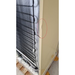 Réfrigérateur Combiné Vintage Rétro 304L SCHNEIDER Feeling's 2 Portes Crème pas cher.