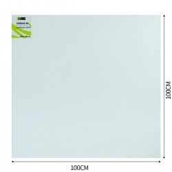 Lot de 5 Châssis Toiles 3D 100% Coton MONALI pour Peinture 100x100cm - 3DM