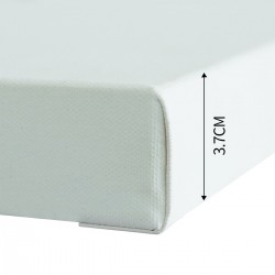 Châssis Toiles 3D 100% Coton MONALI Grain Moyen pour Peinture 100x100cm - 3DM