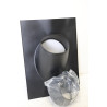 Solin Toiture Inox Ardoise DIXNEUF Pente 30° à 45° Ø230mm avec Collet