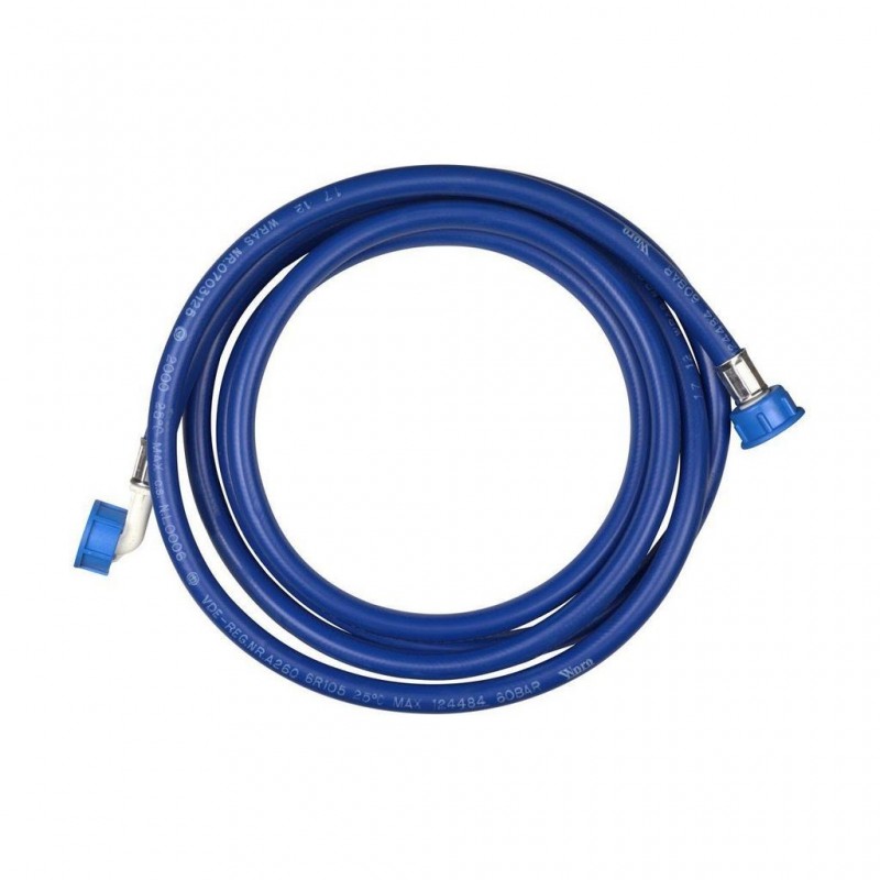 Tuyau d'Arrivée d'Eau Froide WPRO Ø20/27mm 3/4'' Longueur 3,5m pour Lave-Vaisselle et Lave-Linge