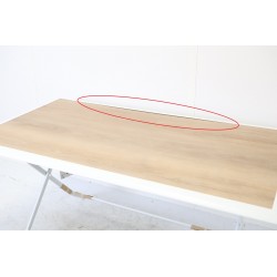 Table de Jardin Pliante 6 Personnes HESPÉRIDE Azua en Aluminium 150x80cm Houblon & Blanc - 187037