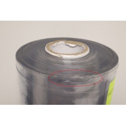 Rouleau de 25m Nappe PVC Transparent Cristal  Largeur 140cm Epaisseur 0.3mm - CR30100