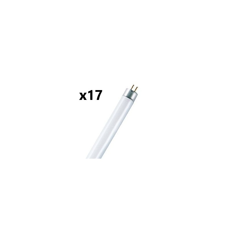 Lot de 17 Tubes Néon Fluorescent OSRAM Lumilux Ø16mm L1149mm 54W 4450Lm 4000k - 591582