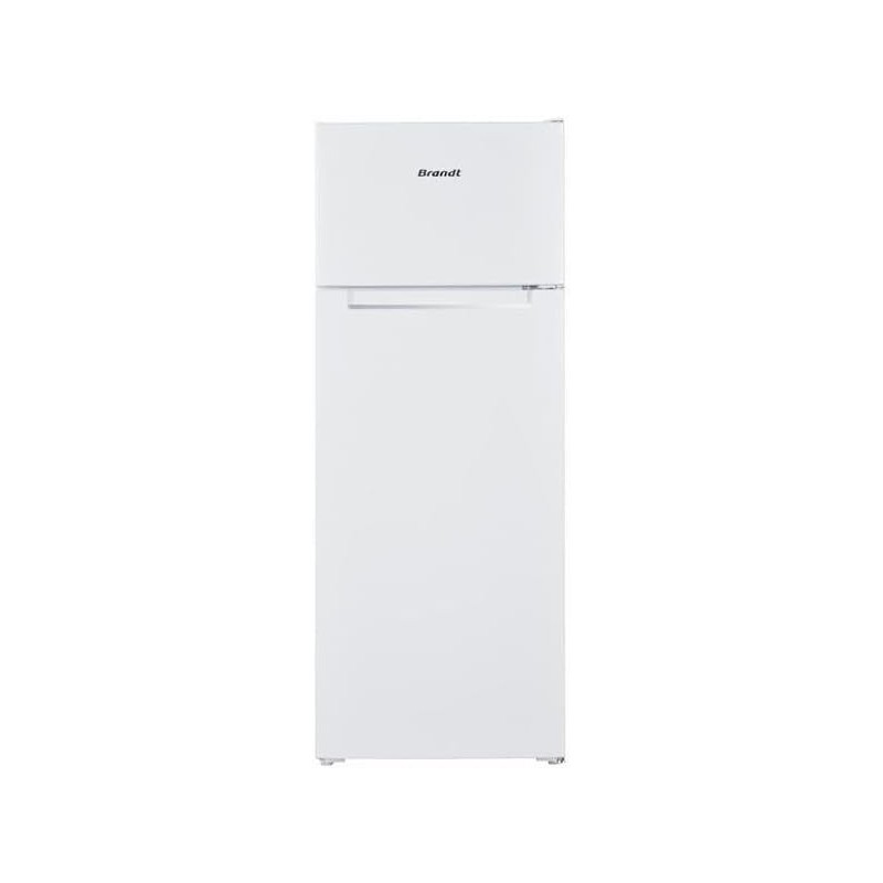 Réfrigérateur Congélateur Haut 206L BRANDT 2 Portes Blanc