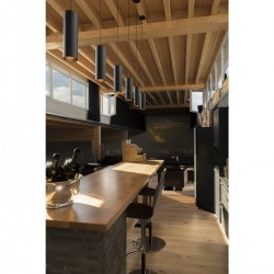 Suspension Luminaire d'Intérieur SLV Enola Rond Noir Culot E27