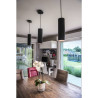 Suspension Luminaire d'Intérieur SLV Enola Rond Noir Douille E27 - 149388