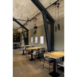 Suspension Luminaire Intérieur SLV Enola Rond Noir Culot E27 - 149388