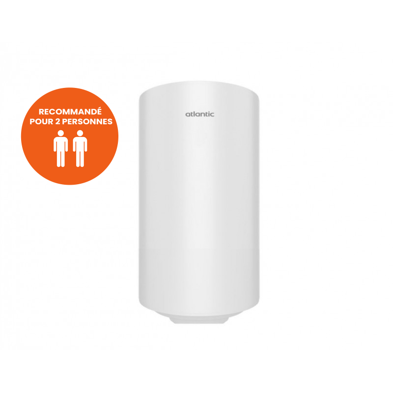 Chauffe-Eau Électrique 100L ATLANTIC Chaufféo Vertical Mural Monophasé - 021114