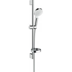 Ensemble de Douche HANSGROHE Crometta avec Pommeau Vario 2 Jets, Barre Unica'C et Porte-Savon Chromé - 26533400