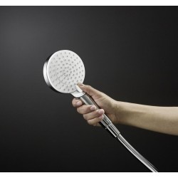 Set de Douche HANSGROHE Crometta avec Pommeau Vario 2 Jets, Barre Unica'C et Porte-Savon Chromé - 26533400