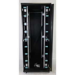 Baie de Câblage Brassage Réseau TECLINK 19" 42U 1 Porte Vitrée