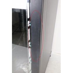 Baie de Câblage Brassage Réseau TECLINK 19" 42U 1 Porte Vitrée Pas Cher