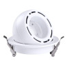 Spot LED Encastrable Pivotant et Orientable ASLED Fado 10W CTC Température Variable 3000-5000K Blanc - FAD12WCTC