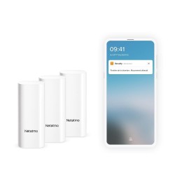 Détecteurs d'Ouverture Intelligents NETATMO Capteurs Connectés pour Portes et Fenêtres - DTG-PRO