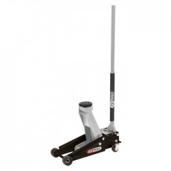 Cric Hydraulique 3T KS TOOLS en Acier Descente Freinée Hauteur de Levage Minimum 12cm