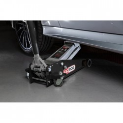 Cric Hydraulique 3T KS TOOLS Descente Freinée Hauteur de Levage Minimum 12cm - 161.0366