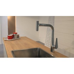 Mitigeur de Cuisine HANSGROHE Talis Select M51 avec Douchette Extractible 1 Jet Chromé