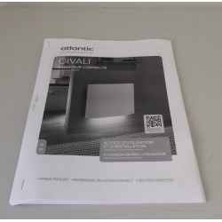 Radiateur Électrique Chaleur Douce 1500W ATLANTIC Divali - 507613