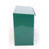 Bloc de 4 Boîtes aux Lettres LEABOX Collective Extérieur Vert Sans Pieds - 2x2