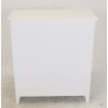 ATMOSPHERA - Commode 5 tiroirs ATMOSPHERA Charme Blanc - 121474B