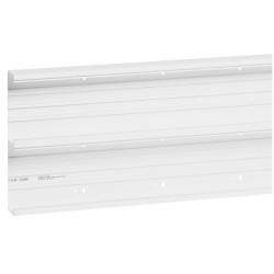 Goulottes Longueur 2m PLANET WATTOHM Logix Universel 250x50mm 2 Compartiments Sans Couvercle Blanc - 48022