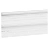 Goulottes Longueur 2m PLANET WATTOHM Logix Universel 250x50mm 2 Compartiments Sans Couvercle Blanc - 48022