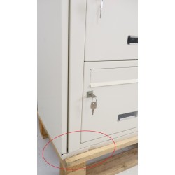 Bloc de 20 Boîtes aux Lettres LEABOX Collectives Extérieur Mural Beige - 4X5