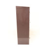 Bloc de 16 Boîtes aux Lettres LEABOX Collectives Extérieur Marron Sans Pieds - 4x4
