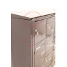 Bloc de 16 Boîtes aux Lettres LEABOX Collectives Extérieur Marron Sans Pieds - 4x4