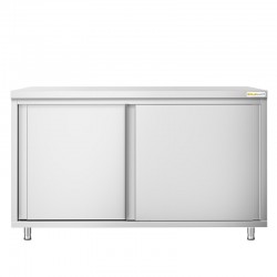 Meuble Inox GOLDINOX 2 Portes Coulissantes sur Pieds