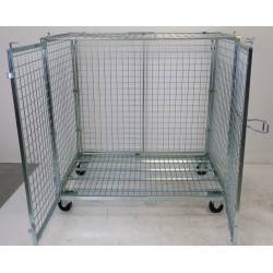 Chariot Armoire Roulante Basse 2 Portes Charge 400kg