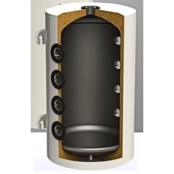 Ballon Tampon 100L STOVE ITALIA BT100 Sans Serpentin Réservoir d'eau acier