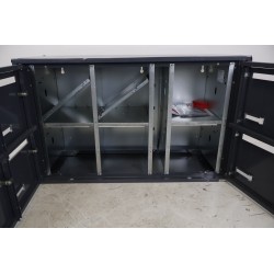 Bloc de 6 Boîtes aux Lettres LEABOX Collectives Intérieur Mural Gris