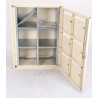 Bloc de 6 Boites aux Lettres LEABOX Collective Intérieur Sans pieds Beige - 2x3