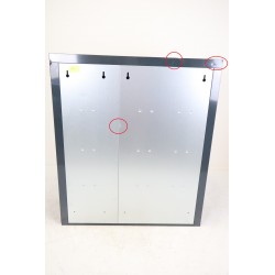 Bloc de 12 Boîtes aux Lettres LEABOX Collectives Extérieur Mural Gris Anthracite