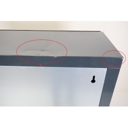 Bloc de 12 Boîtes aux Lettres LEABOX Collectives Extérieur Mural Gris Anthracite Pas Cher